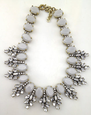 Luxury Crystal Leaves Jewelry Set