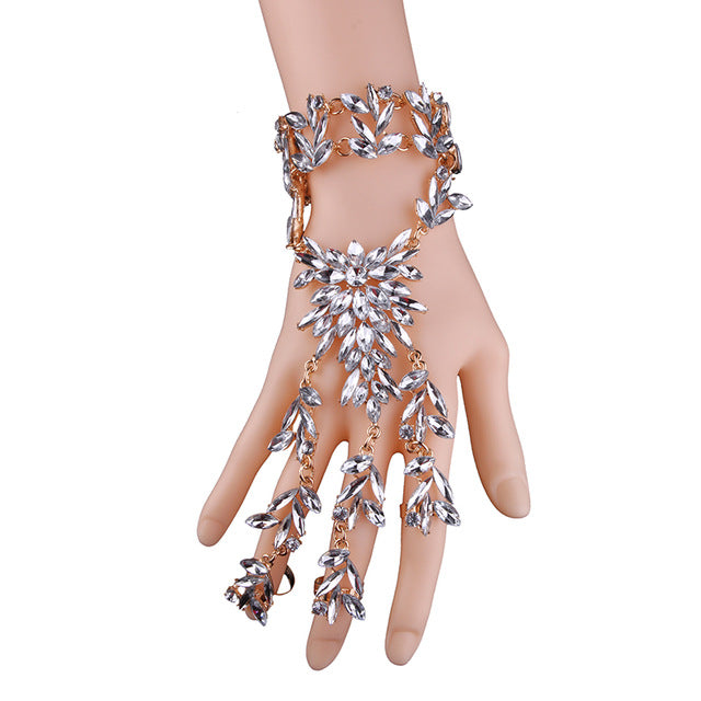 Luxury Bohemian Crystal Bracelets Ring